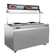 自助称重备餐台