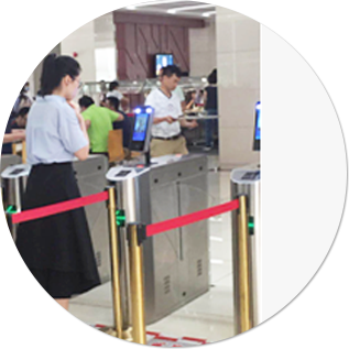 智慧食堂人脸闸机